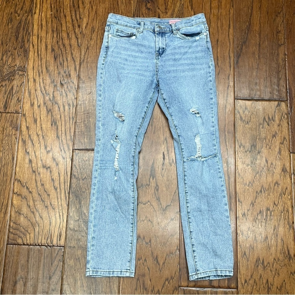 Blanknyc kids the mini Madison high rise crop jeans